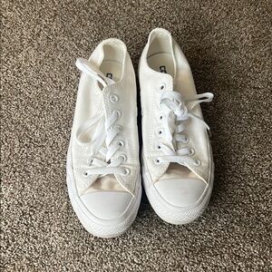 Converse Classic White Canvas Sneakers